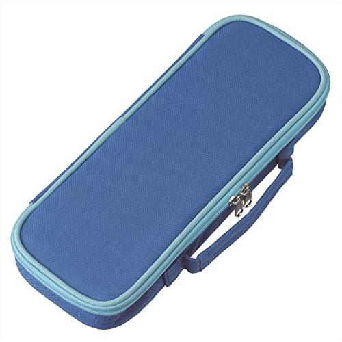 レイメイ藤井 ペンケース 筆箱 大容量 トップライナー ポケット付 ブルー FSB133A | 