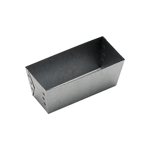 タイガークラウン ケーキ型 シルバー 43×92×39mm ミニパウンド型小 スチール アルミメッキ 2341 | 