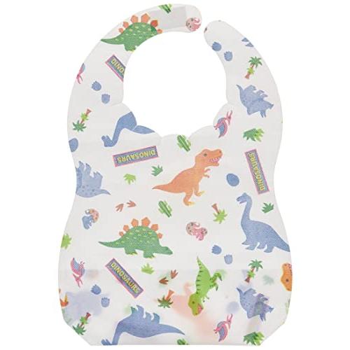 スケーター(Skater) エプロン 使い捨て ベビーエプロン スタイ ディノサウルス FBEP1 | 