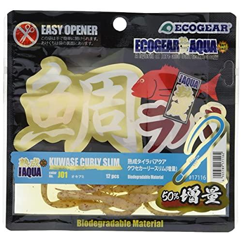 マルキュー エコギア 熟成 鯛ラバアクア 増量 クワセカーリースリム J01 オキアミ | 