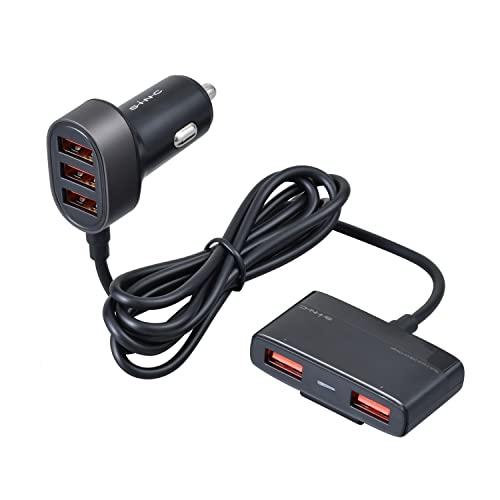 セイワ(SEIWA) 車用用品 シガーソケットタイプ充電器 5ポートUSBチャージャー F322 12V&24V車対応 | 