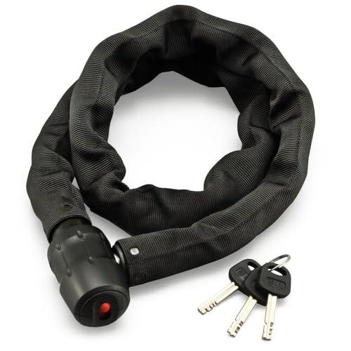 デイトナ(Daytona) バイク用 チェーンロック φ8.5mmスチール合金製 ストロンガーチェーンロックミニ 1.0m 77096 | 