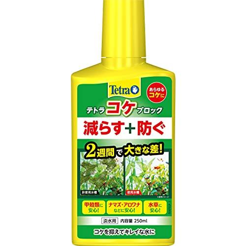 テトラ (Tetra) コケブロック 250ml コケ抑制 既に生えているコケ対策 これから生えるコケの予防 甲殻類も安心 ナマズ アロワナなど | 