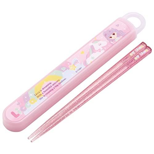 スケーター(Skater) 箸 箸箱セット リカちゃん 23 16.5cm 子供用 抗菌 日本製 ABS2AMAG-A | 
