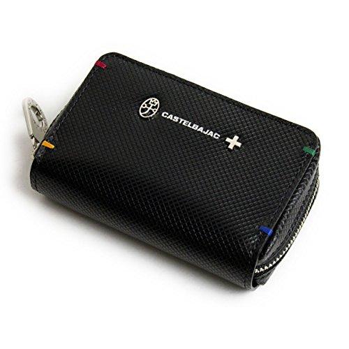 CASTELBAJAC(カステルバジャック) TORQUE(トルク) ラウンドファスナーキーケース レザー 革小物 096633 ブラック | 