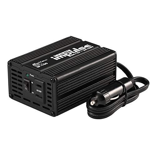 メルテック(meltec) 車載用 インバーター DC12V コンセント1口120W 