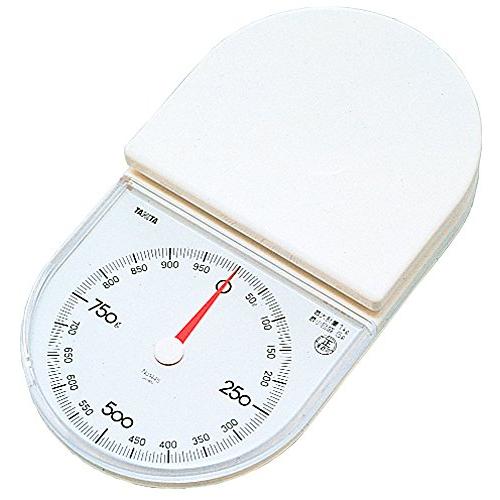 タニタ(Tanita) クッキングスケール キッチン はかり 料理 アナログ 1kg 5g単位 ホワイト 1445-WH | 