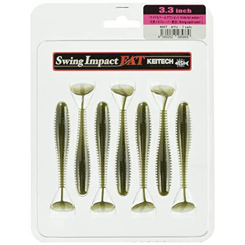 ケイテック(Keitech) スイングインパクト ファット 2.8インチ #400 アユ | 