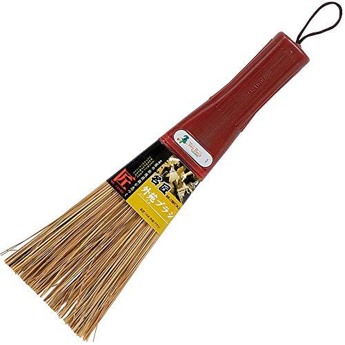 アズマ工業(Azuma Industrial) アズマ ブラシ 外苑ブラシ 穂幅:約11cm 全長:約31cm 厳選した葉脈を丁寧に加工。泥や泥 | 
