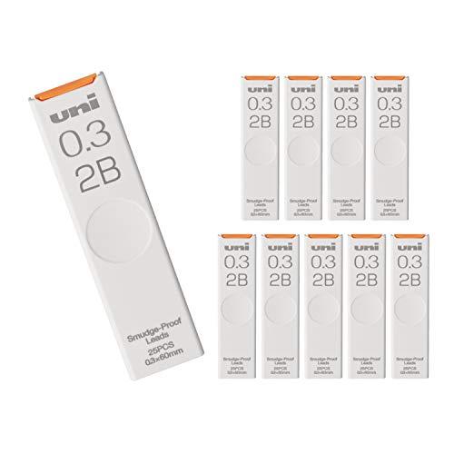 三菱鉛筆 シャープペン芯 uni ユニ 0.3 2B 10個 ハコULS03252B | 