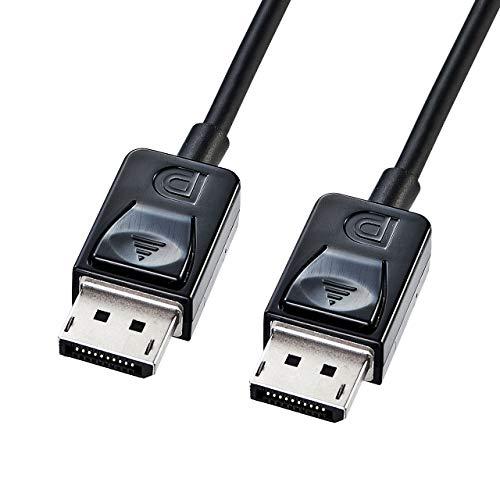 サンワサプライ(Sanwa Supply) DisplayPort ケーブル 1.5m ブラック KC-DP15K | 