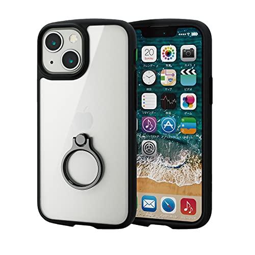 エレコム iPhone 13 mini/ハイブリッドケース/TOUGH SLIM LITE/ブラック | 