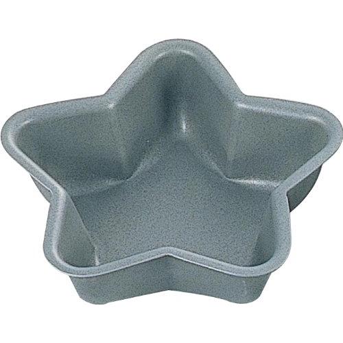 タイガークラウン ケーキ型 グレー 116×112×33mm Albrid星型アルミニウムフッ素2コート 5ウェーブ 5160 | 