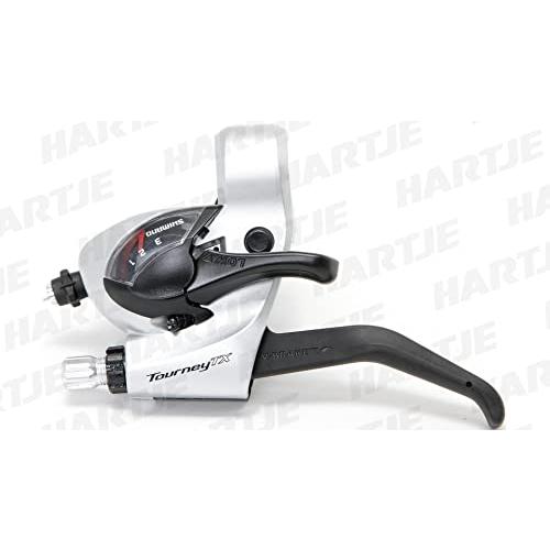 シマノ(SHIMANO) STレバー ST-TX800 シルバー 左レバーのみ 3S 2フィンガー ESTTX800LBS TOURNEY(ター | 