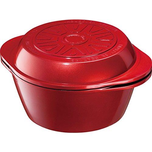 スケーター (skater) 水なし万能鍋 3点セット 食材の水分を使い旨味を引出す 万能 無水調理鍋 アルミ鍋 ANWP1 | 