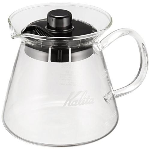 カリタ Kalita コーヒーサーバー 耐熱ガラス製 300ml 1~2人用 G #31253 電子レンジOK メモリ付き フタ付き ガラス製ハ | 