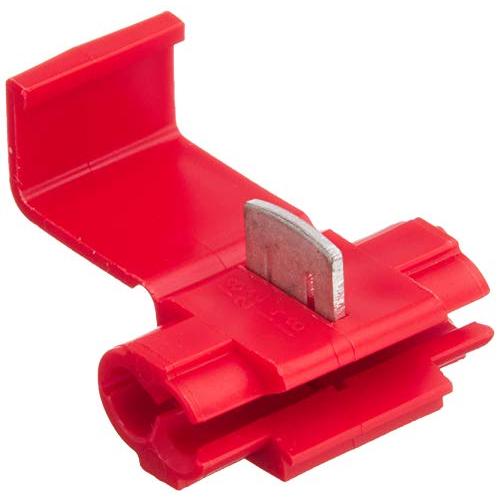 エーモン(amon) 異線径配線コネクター 赤 電源側AV(S)0.75~2sq/分岐側AV(S)0.3~0.75sq 3個入 3333 | 