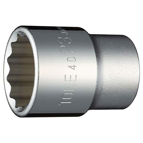 トネ(TONE) ソケット(12角) 4D-23 差込角12.7mm(1/2) 二面幅23mm | 
