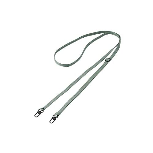 エレコム スマホ ショルダーストラップ スマホショルダー 肩掛け 斜め掛け 落下防止 長さ調整可能 レザー ストラップシート別売り オリーブグリ | 