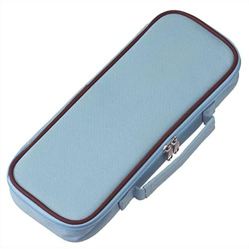 レイメイ藤井 ペンケース 筆箱 大容量 トップライナー ポケット付 ライトブルー FSB133H | 