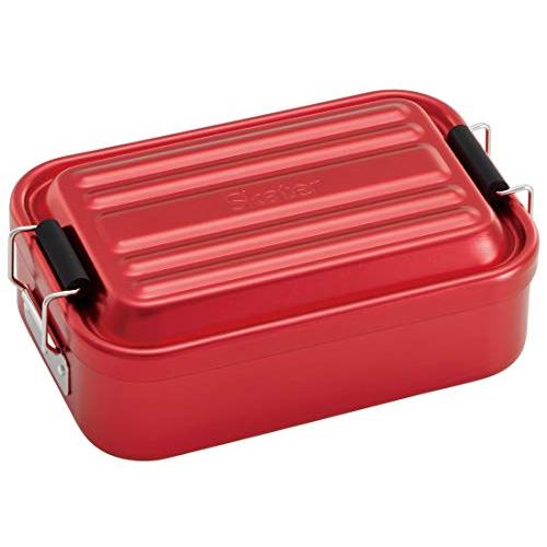 スケーター(Skater) ふわっと盛れる アルミ製 弁当箱 600ml レッド AFT6B | 