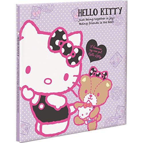 ナカバヤシ フエルアルバム Lサイズ ハローキティ キャラクター パープル アH-LD-106-1 | 