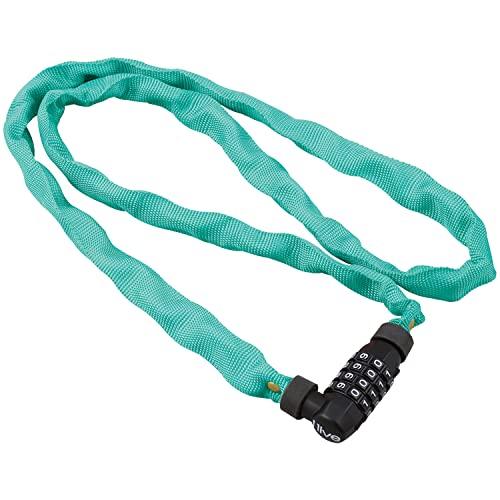 アイリブ(I live) 自転車用チェーンロック アイリブチェーンロック ダイヤル式 ミントグリーン 小 | 