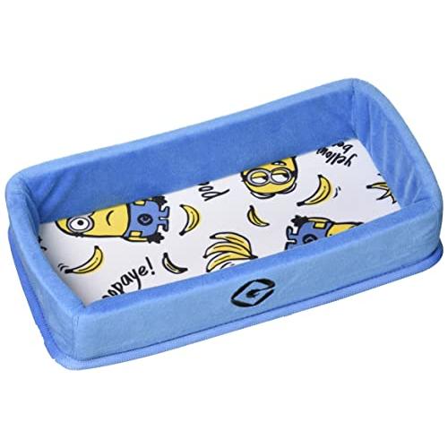 ボンフォーム(BONFORM) ダッシュトレイ ミニオンパターン ノンスリップ加工 27x14x5.5cm ホワイト 7287-02W | 