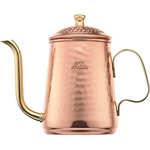 カリタ(Kalita) コーヒーポット 銅製 600ml 細口 ノズル 直火 日本製 Cuケトル600 ドリップポット ドリップケトル コーヒー | 