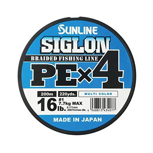サンライン(SUNLINE) ライン シグロン PEx4 200m 5色 1号 16LB J | 