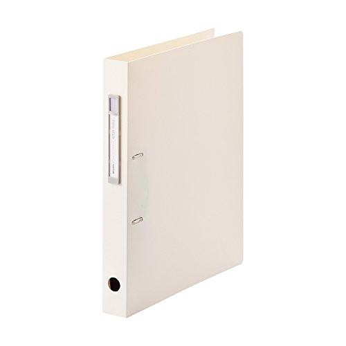 リヒトラブ リングファイル D型 A4 2穴 ホワイト F7684-0 | 