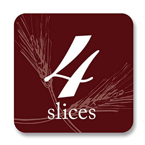 シモジマヘイコー 食パンシール ウィート 4枚切 20×20mm 504片 007062268 | 