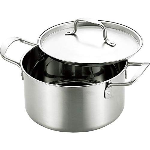 「シェフズポット」両手鍋 20cm ステンレス 深型両手鍋 IH対応 CPW-200 | 
