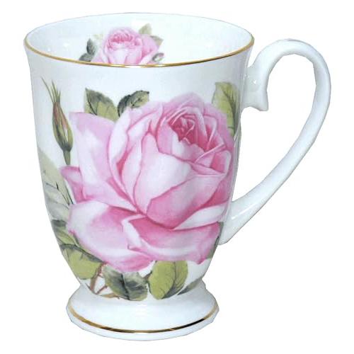 ロイヤルアーデン マグカップ ボーンチャイナ ローズ 400ml バラ柄 37097 | 