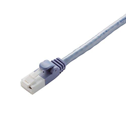 エレコム LANケーブル CAT6 7m ツメが折れない 爪折れ防止コネクタ cat6対応 簡易パッケージ RoHS指令準拠 ブルー LD-GP | 