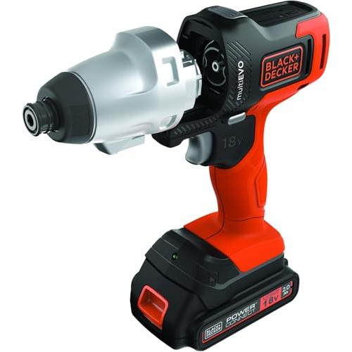 ブラックアンドデッカー(BLACK+DECKER) コードレス マルチツール multievo EVO185I1 インパクトドライバー DIY | 
