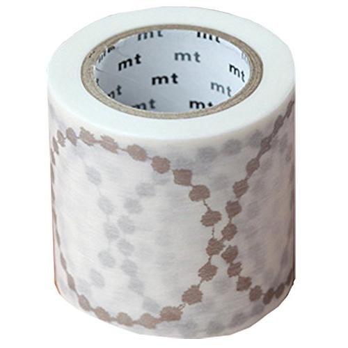 カモ井加工紙 マスキングテープ mt ミナペルホネン tambourine grande・silver 48mm×10m MTMINA31 | 