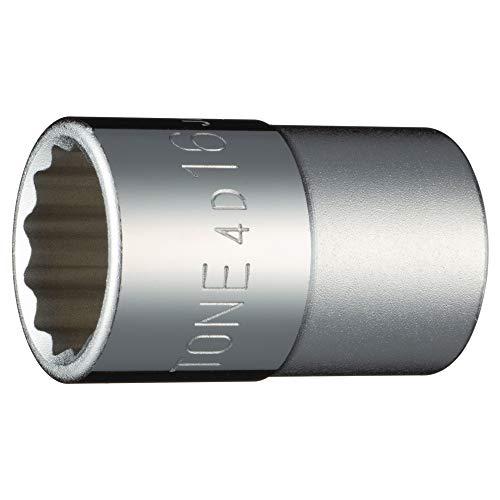 トネ(TONE) ソケット(12角) 4D-16 差込角12.7mm(1/2) 二面幅16mm | 