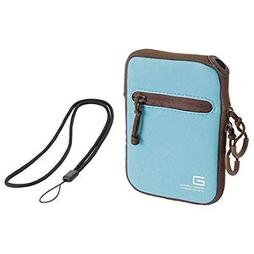 エレコム デジカメケース/ネオプレン/Sサイズ/ブルー DGB-063BUL 2.ブルー | 