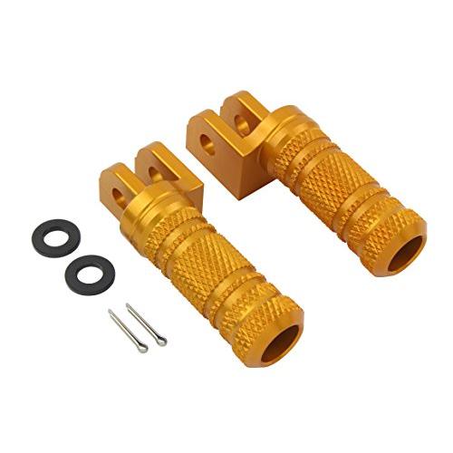 ポッシュフェイス(POSH FAITH) バイク用品 アルミマシンドステップバー ゴールド ホンダ/スズキ系 CB1300SF/SB CB400 | 