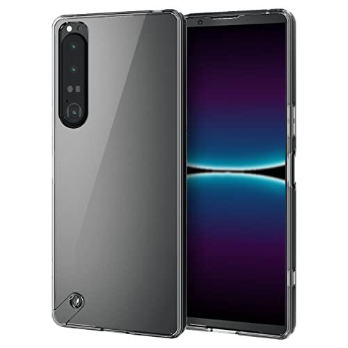 エレコム Xperia 1 IV (SO-51C / SOG06) ケース カバー ハイブリッド 極み設計 耐衝撃 ストラップホール付 四つ角エ | 