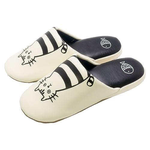 オクムラ LOVECAT猫ちゃんプリントソフトスリッパ (ホワイト) | 