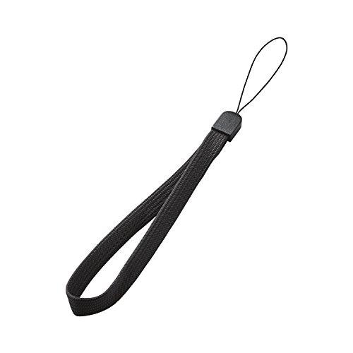 エレコム スマートフォン用ストラップ/ハンドストラップ/ブラック | 