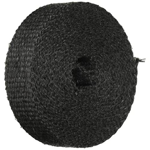 デイトナ(Daytona) バイク用 サーモバンテージ マフラー 耐熱1100度 サーモプロテクトラップ グラファイト(ブラック) 25mm×4 | 