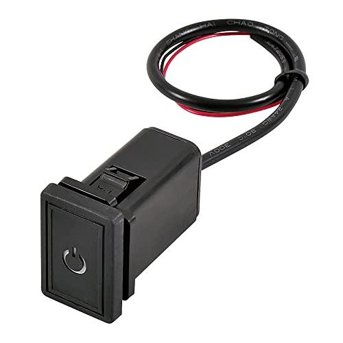 Y様 エーモン プッシュスイッチ(トヨタ車用) ON-OFF DC12V・500mA 3218