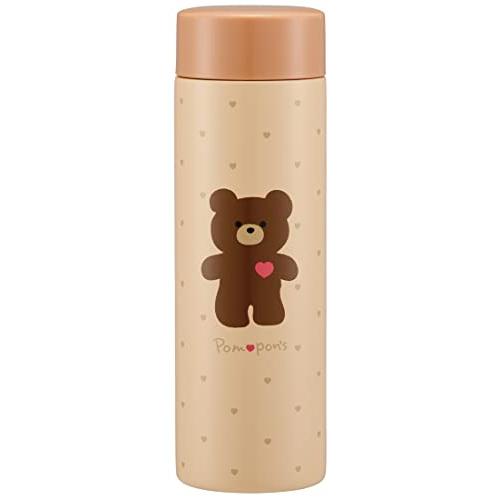 スケーター (skater) マグボトル Pompon'sクマ 350ml 超軽量 ステンレス 水筒 STYL4-A | 