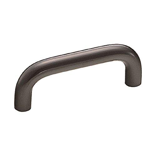 シロクマ 10φ丸棒ハンドル 60mm アルミ 取っ手 A-14 クロ | 