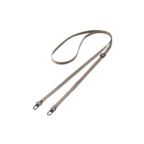 エレコム スマホ ショルダーストラップ スマホショルダー 肩掛け 斜め掛け 落下防止 長さ調整可能 レザー ストラップシート別売り ベージュ P | 