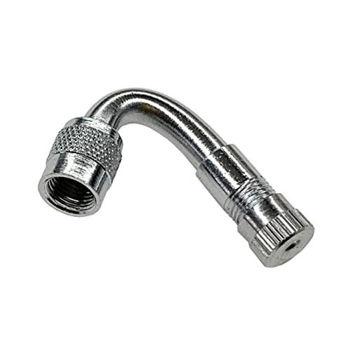 キジマ(Kijima) バイク エアーバルブエクステンション2 L型 スマートエアポンプ用 鋭角60°タイプ 211-5245 | 