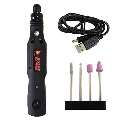 ビッグマン(Bigman) コードレス充電式ミニルーター ビットセット USB充電 HR-ST | 